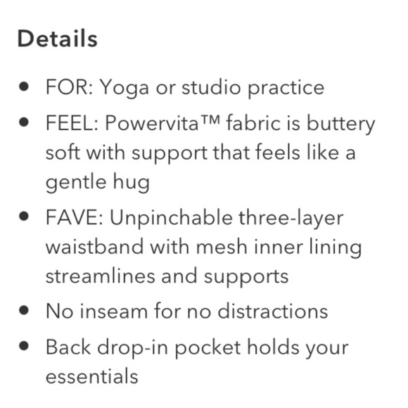 NWT Athleta Ultra High Rise Elation 7/8 Tight | Black #599750 - Picture 9 of 13